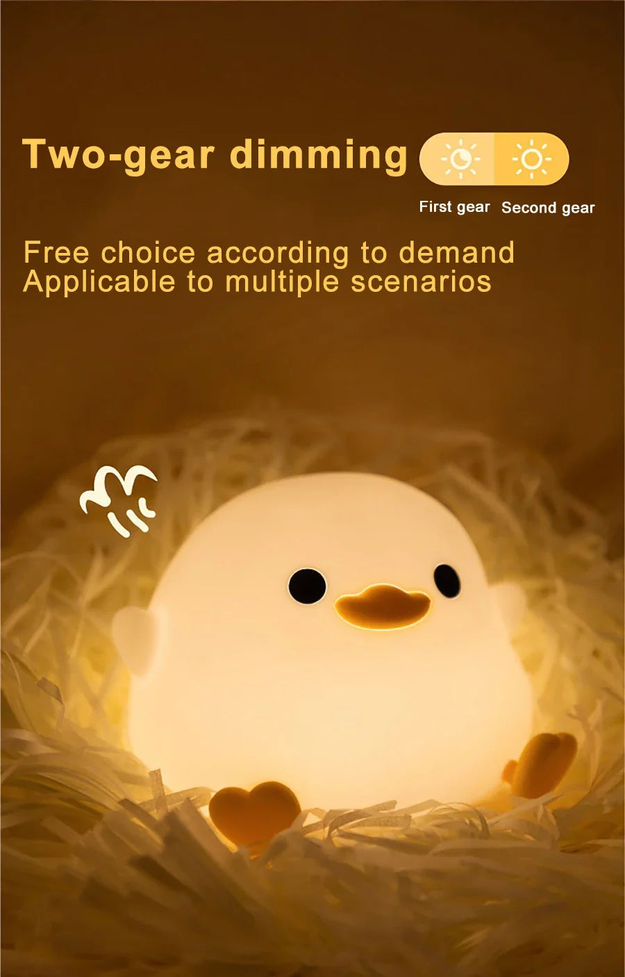 Bean Duck - Dimmable Bedside Lamp
