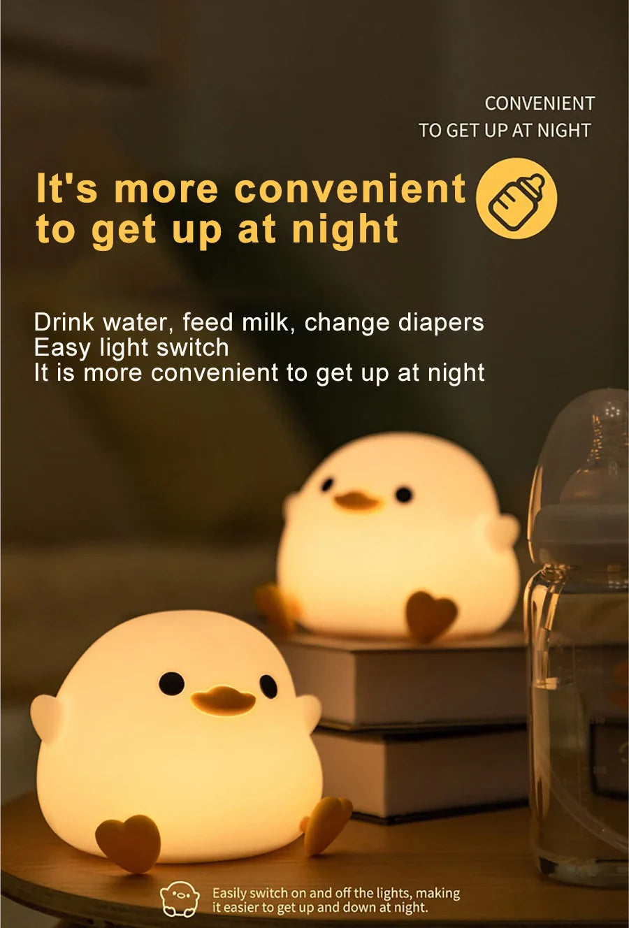Bean Duck - Dimmable Bedside Lamp